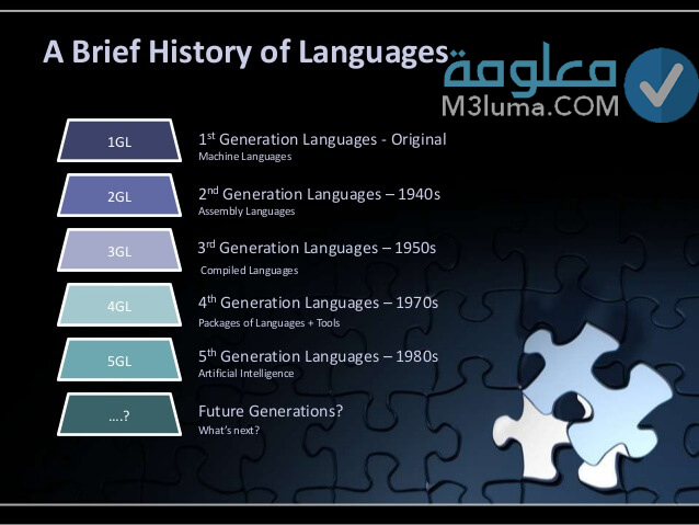 لغات البرمجة بين الماضي والمستقبل معلومة
