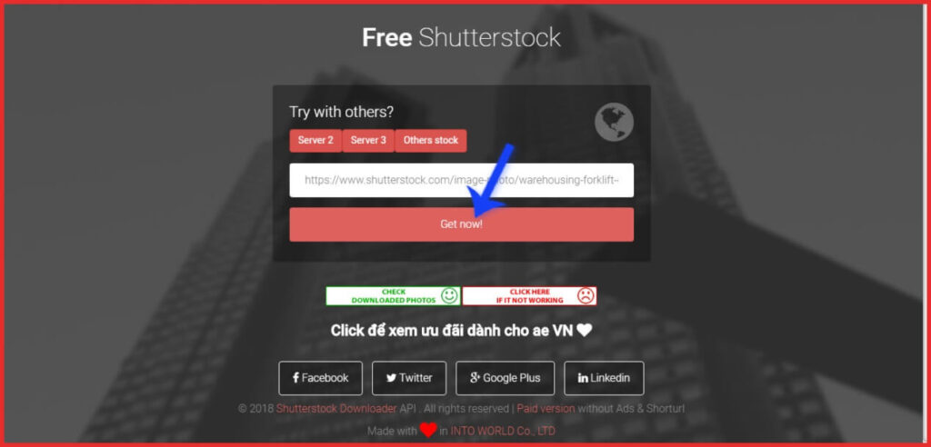 تحميل الصور من Shutterstock بدون علامة مائية