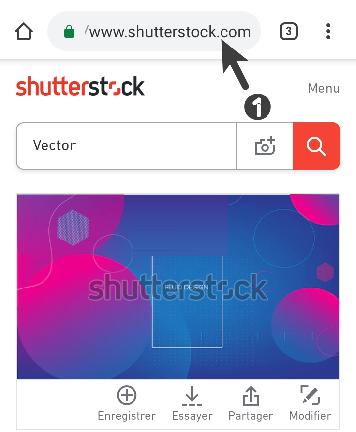  تحميل الصور من Shutterstock بدون علامة مائية
