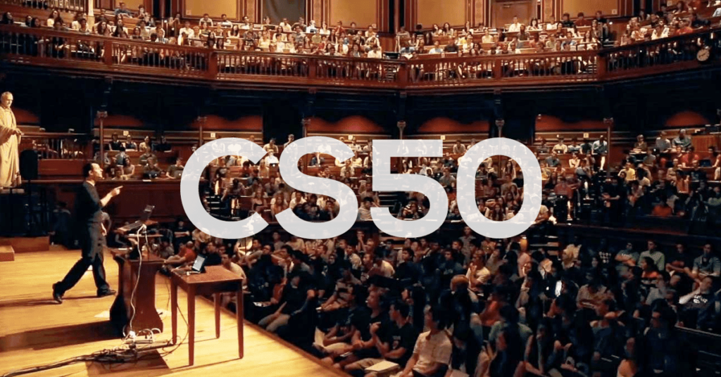 كورس CS50 جامعة هارفارد