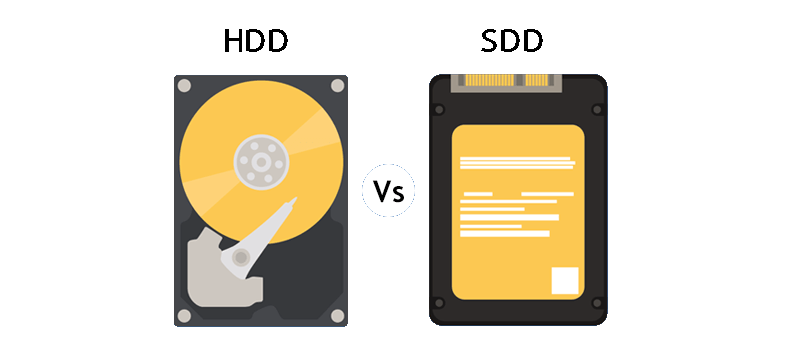 الفرق بين SSD و HDD في الألعاب