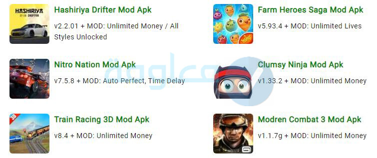 موقع kingmodAPK موقع تحميل الألعاب والتطبيقات المهكرة