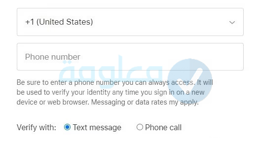 استرجاع Apple ID عن طريق رقم الهاتف